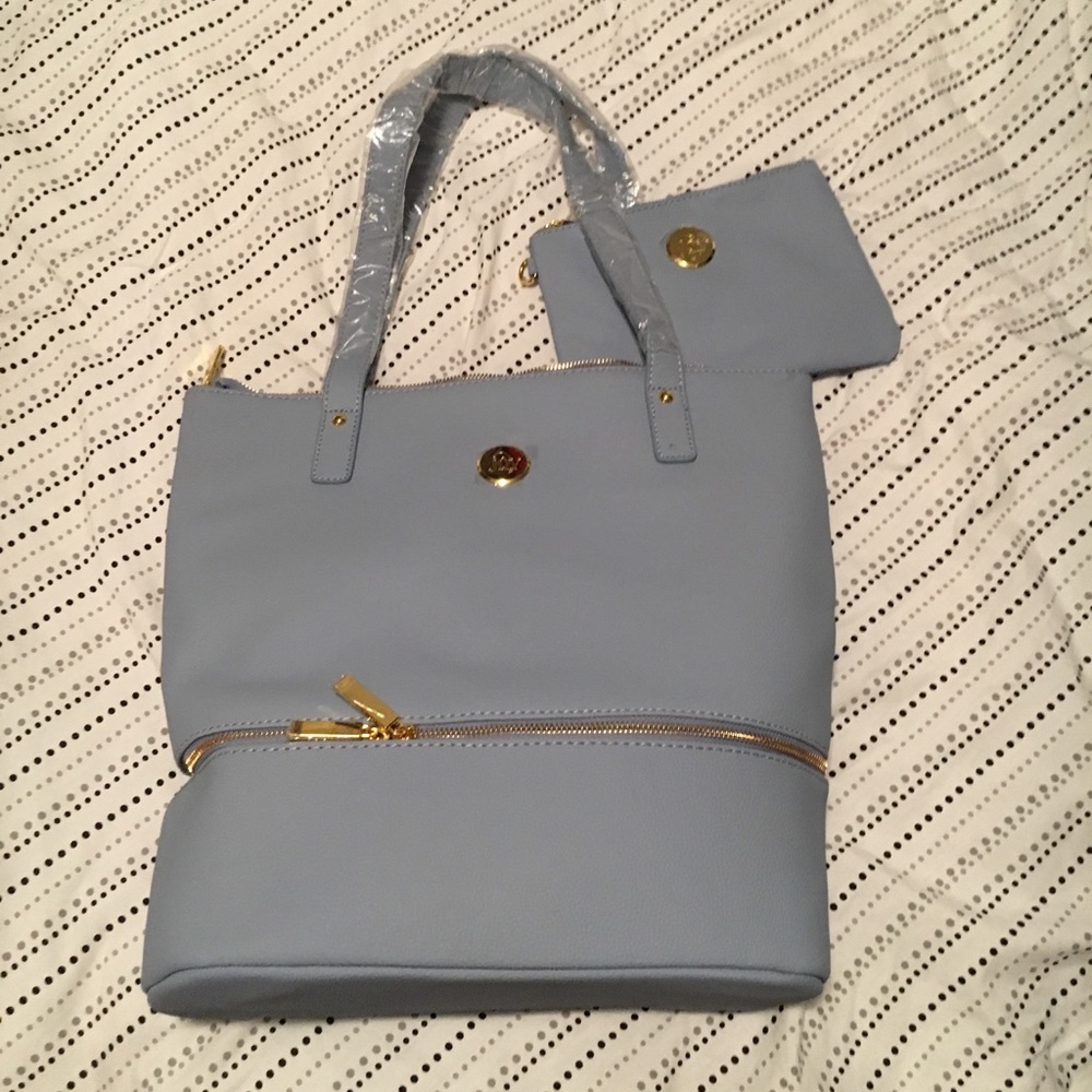 JM Purse w/ Secret Compartment and Wallet Set